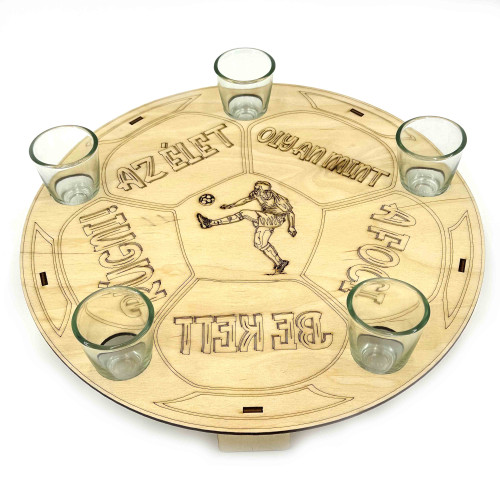 Focilabda Pálinka Kínáló